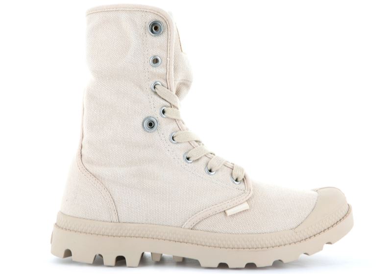 Palladium Baggy Støvler Dame Lysebeige | DK-213979