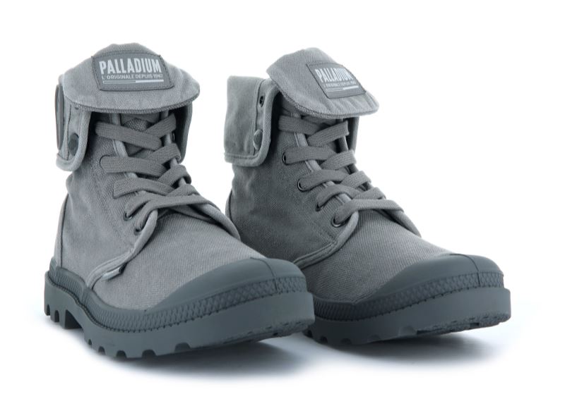 Palladium Baggy Støvler Dame Mørkegrå | DK-923766