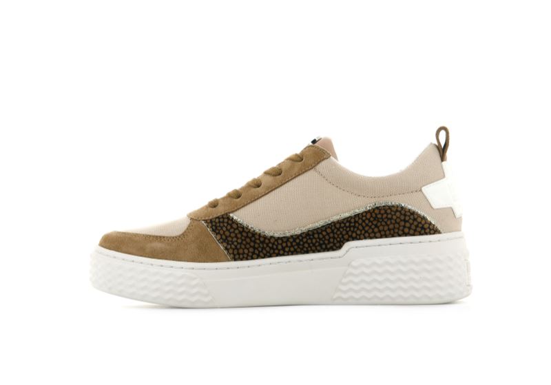 Palladium Ego 01 Cvs Sneakers Dame Beige | DK-195978