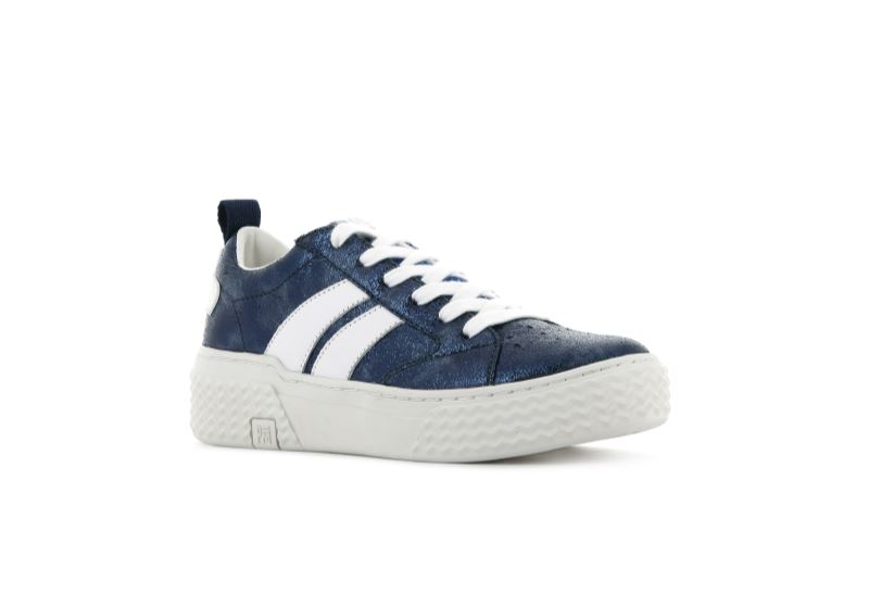 Palladium Ego 03 Blw Sneakers Dame Hvide Blå | DK-844018