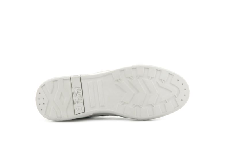 Palladium Ego 03 Blw Sneakers Dame Hvide Blå | DK-844018