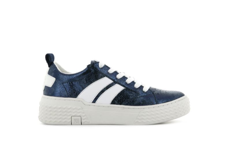 Palladium Ego 03 Blw Sneakers Dame Hvide Blå | DK-844018