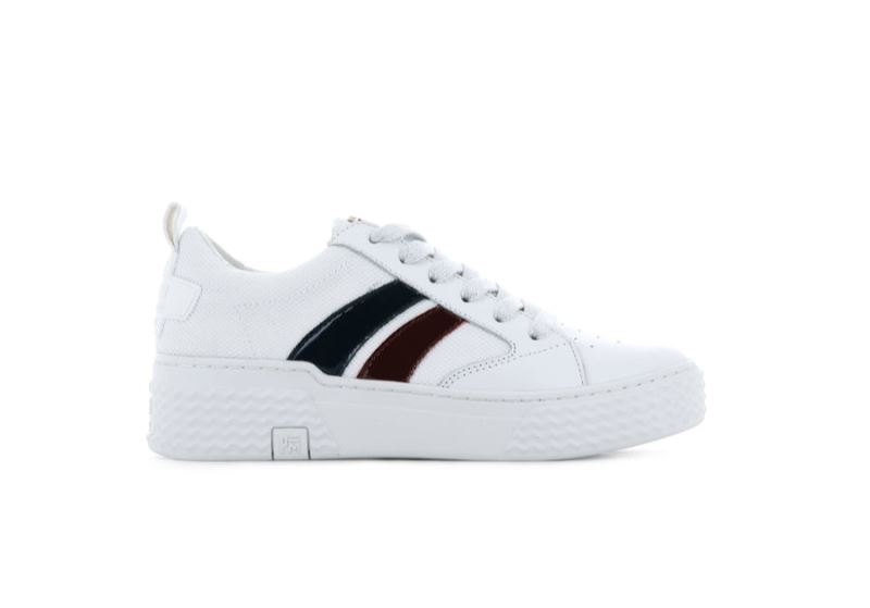 Palladium Ego 03 Npa Sneakers Dame Hvide Blå Rød | DK-771776