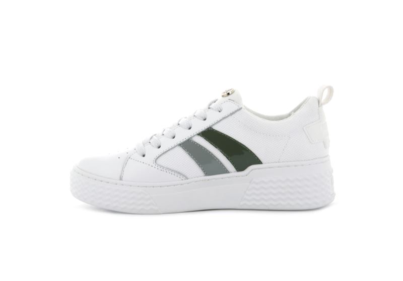 Palladium Ego 03 Npa Sneakers Dame Hvide Grøn | DK-952289