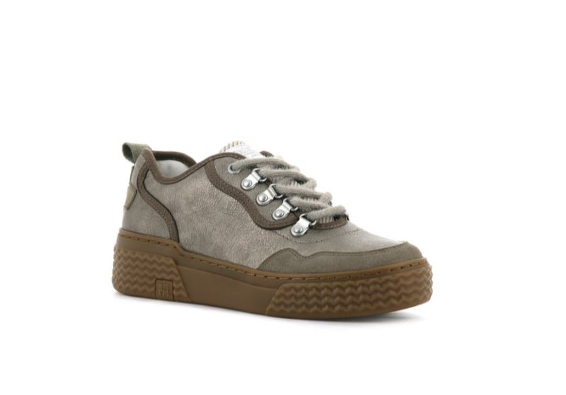 Palladium Ego 05 Sneakers Dame Grå Brune | DK-305721