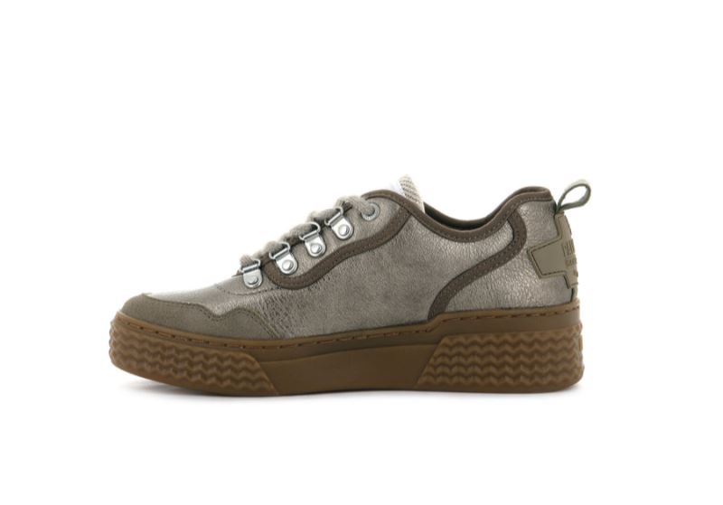 Palladium Ego 05 Sneakers Dame Grå Brune | DK-305721