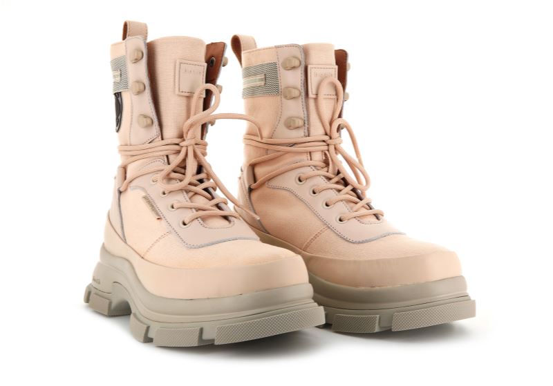 Palladium Gao Eva High Boot Støvler Dame Khaki | DK-046127