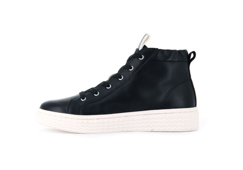 Palladium Høje Pallatempo 05 Lea Sneakers Dame Sort | DK-092271