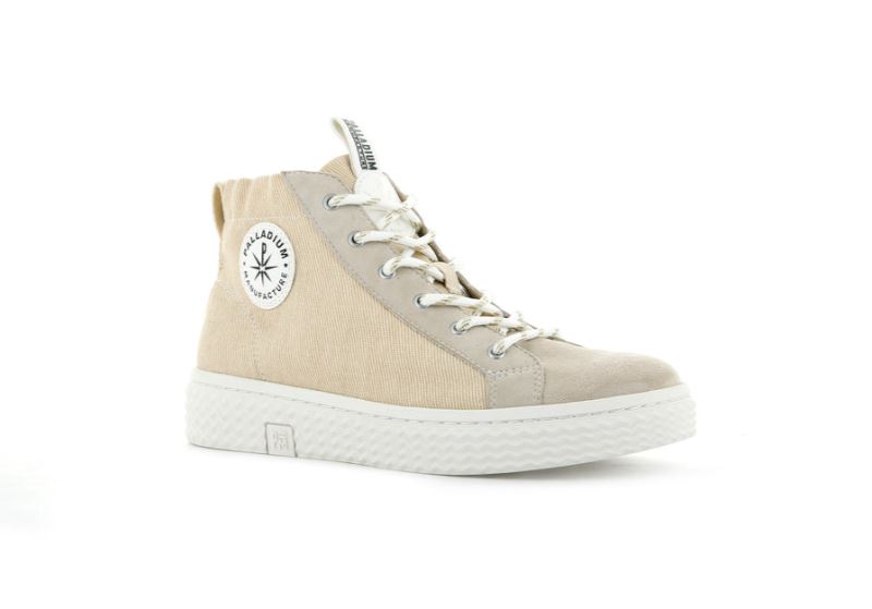 Palladium Høje Tempo 05 Krt Sneakers Dame Beige | DK-401903