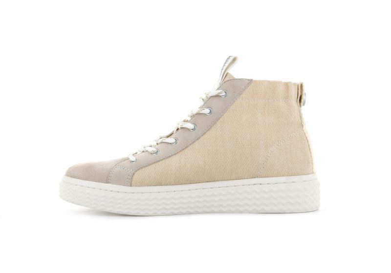 Palladium Høje Tempo 05 Krt Sneakers Dame Beige | DK-401903