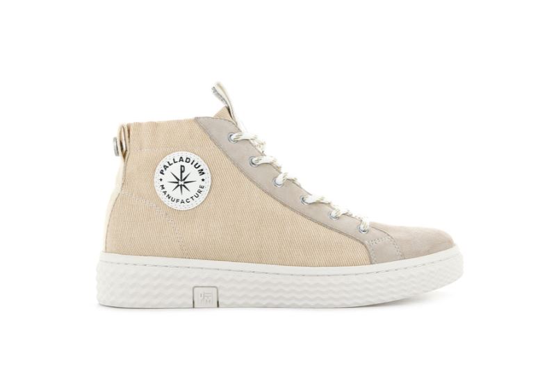 Palladium Høje Tempo 05 Krt Sneakers Dame Beige | DK-401903