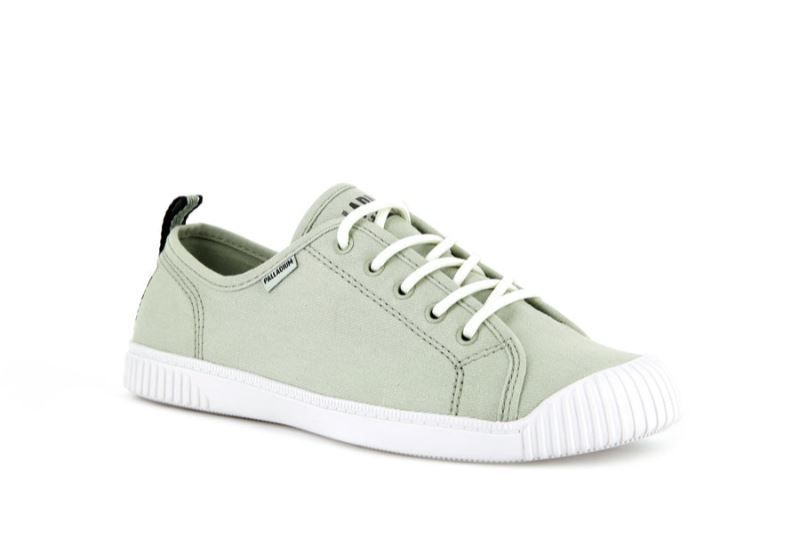 Palladium Lave Easy Blonder Canvas Sneakers Dame Brune | DK-001604