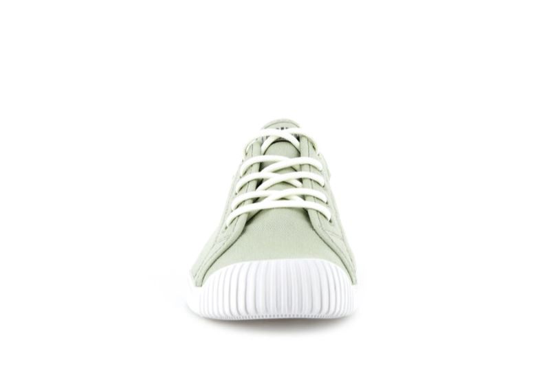 Palladium Lave Easy Blonder Canvas Sneakers Dame Brune | DK-001604