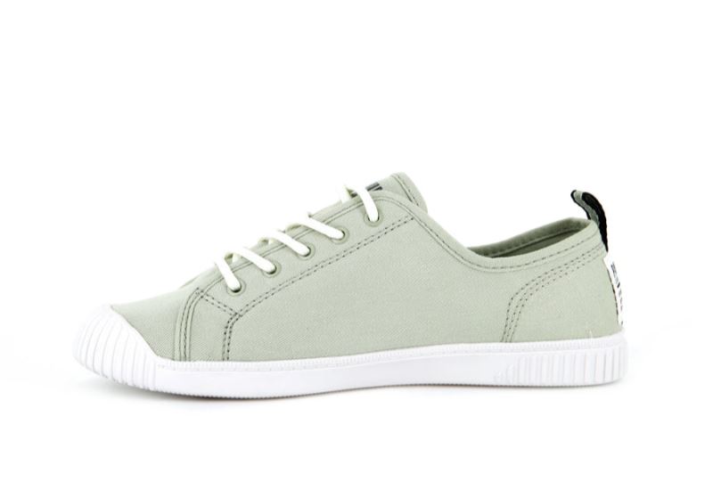 Palladium Lave Easy Blonder Canvas Sneakers Dame Brune | DK-001604