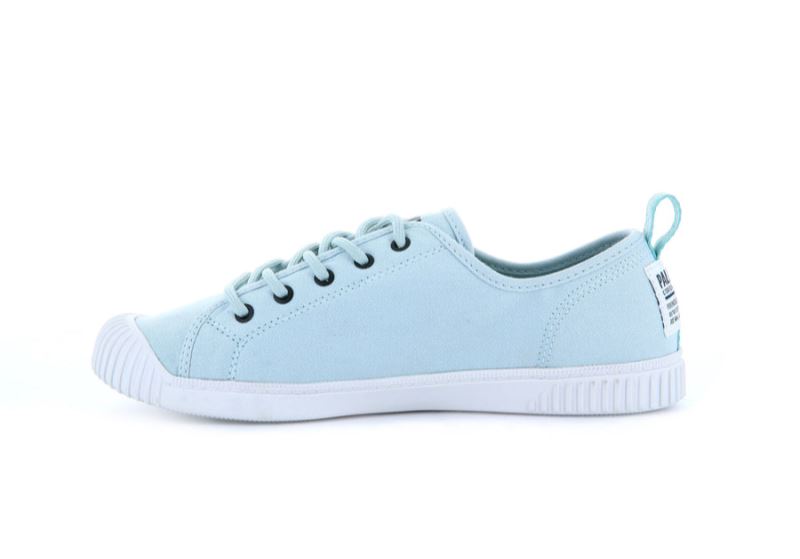 Palladium Lave Easy Blonder Canvas Sneakers Dame Grå | DK-263947