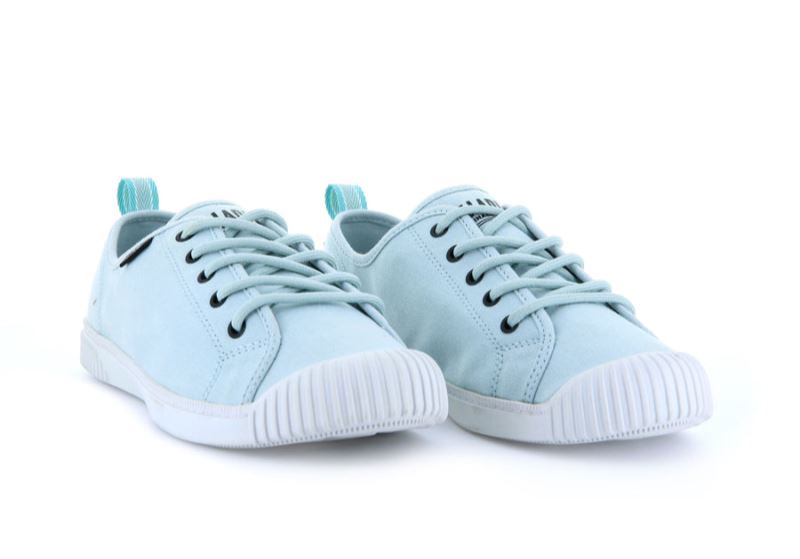 Palladium Lave Easy Blonder Canvas Sneakers Dame Grå | DK-263947