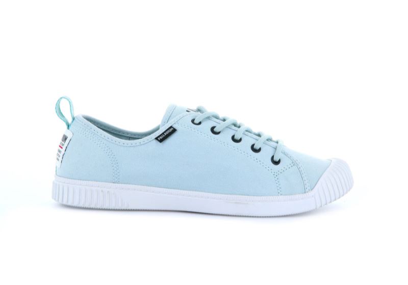 Palladium Lave Easy Blonder Canvas Sneakers Dame Grå | DK-263947