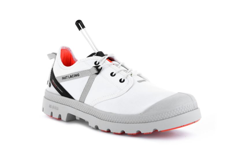 Palladium Lave Ox Travel Lite+ Wp+ Sneakers Dame Hvide | DK-980771