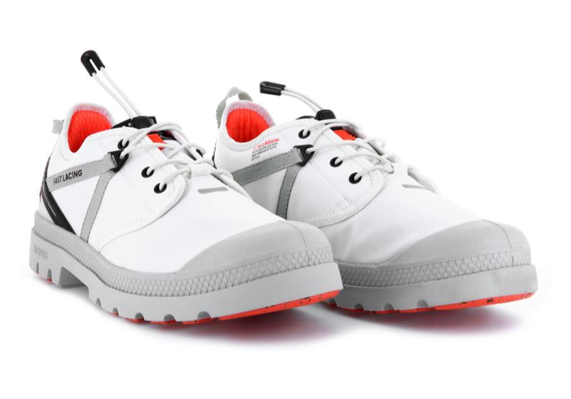 Palladium Lave Ox Travel Lite+ Wp+ Sneakers Dame Hvide | DK-980771