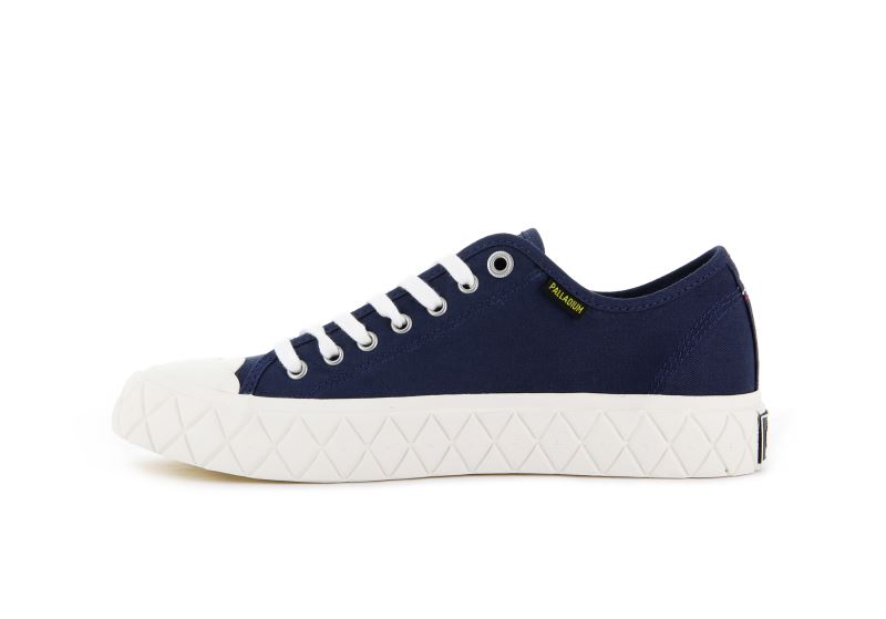 Palladium Lave Palla Ace Canvas Sneakers Herre Indigo | DK-036854