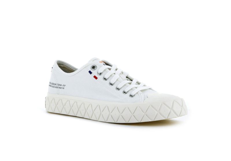 Palladium Lave Palla Ace Canvas Sneakers Herre Hvide | DK-223423