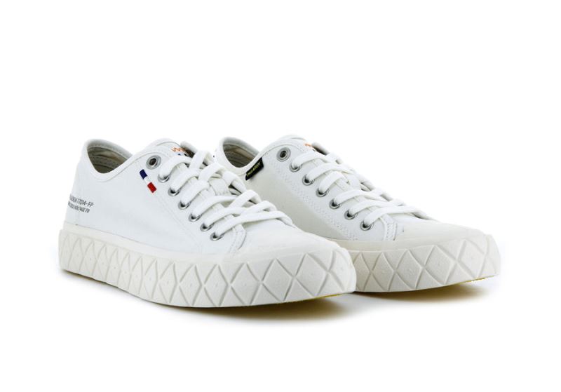 Palladium Lave Palla Ace Canvas Sneakers Herre Hvide | DK-223423