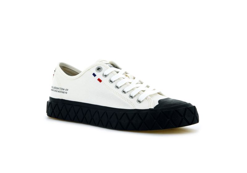 Palladium Lave Palla Ace Canvas Sneakers Dame Hvide | DK-255759