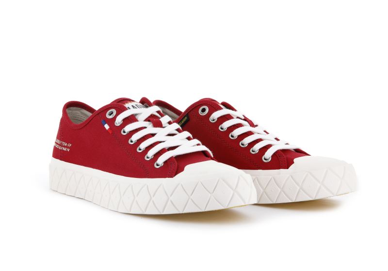 Palladium Lave Palla Ace Canvas Sneakers Dame Rød | DK-274590