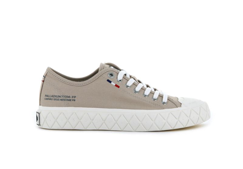 Palladium Lave Palla Ace Canvas Sneakers Herre Beige | DK-380452