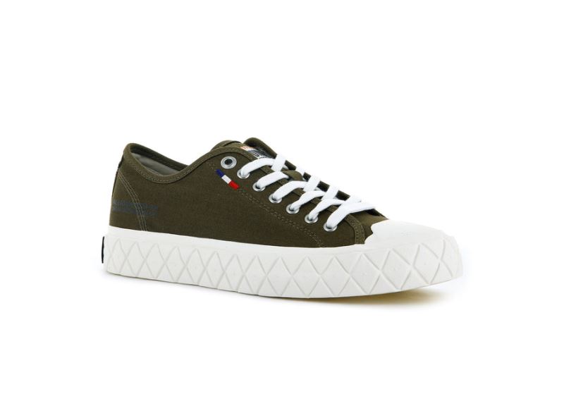 Palladium Lave Palla Ace Canvas Sneakers Dame Olivengrøn | DK-735230