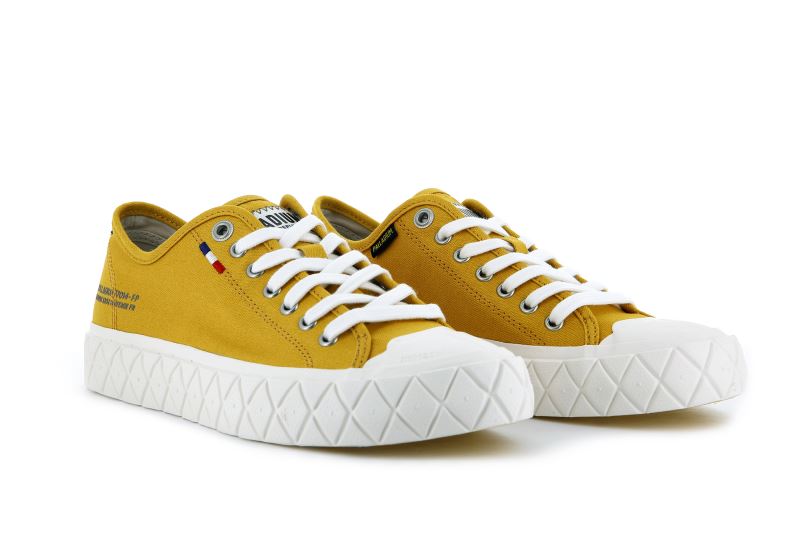 Palladium Lave Palla Ace Canvas Sneakers Herre Sennep | DK-799220