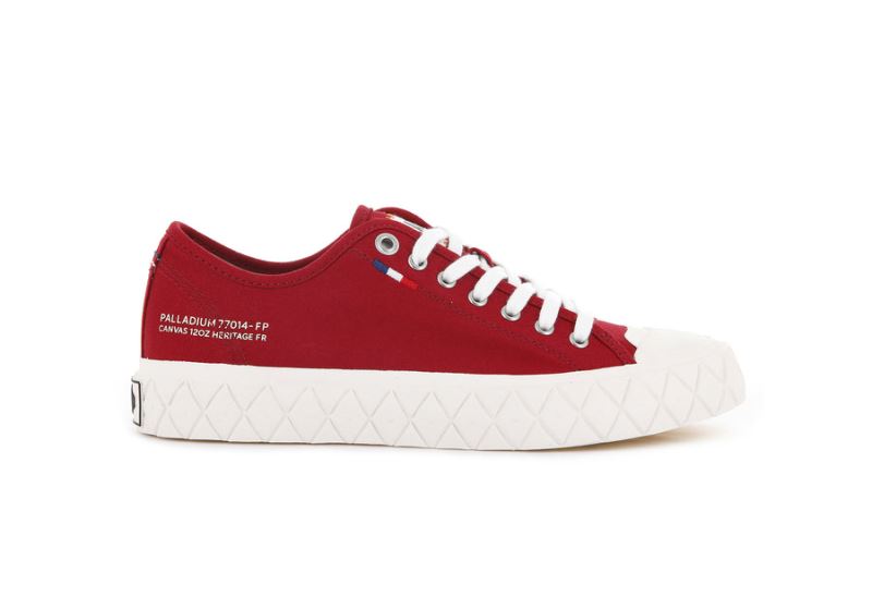 Palladium Lave Palla Ace Canvas Sneakers Herre Rød | DK-909346