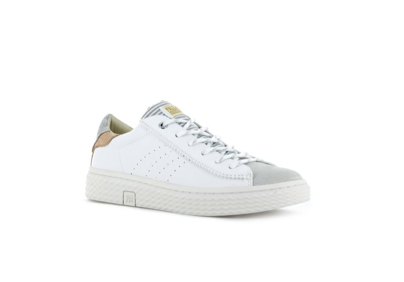 Palladium Lave Pallatempo 04 Sneakers Dame Hvide Sølv | DK-613563