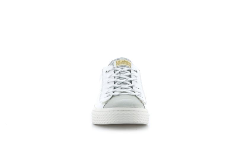 Palladium Lave Pallatempo 04 Sneakers Dame Hvide Sølv | DK-613563