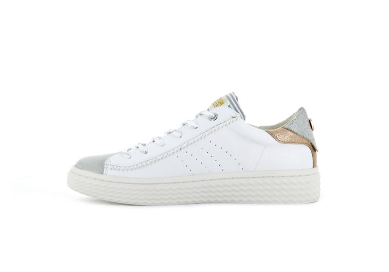 Palladium Lave Pallatempo 04 Sneakers Dame Hvide Sølv | DK-613563