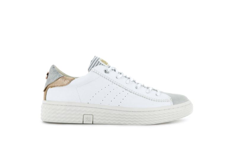 Palladium Lave Pallatempo 04 Sneakers Dame Hvide Sølv | DK-613563