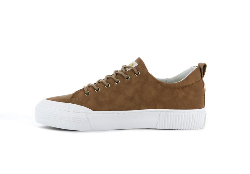 Palladium Lave Studio 02 Sneakers Dame Brune | DK-843893