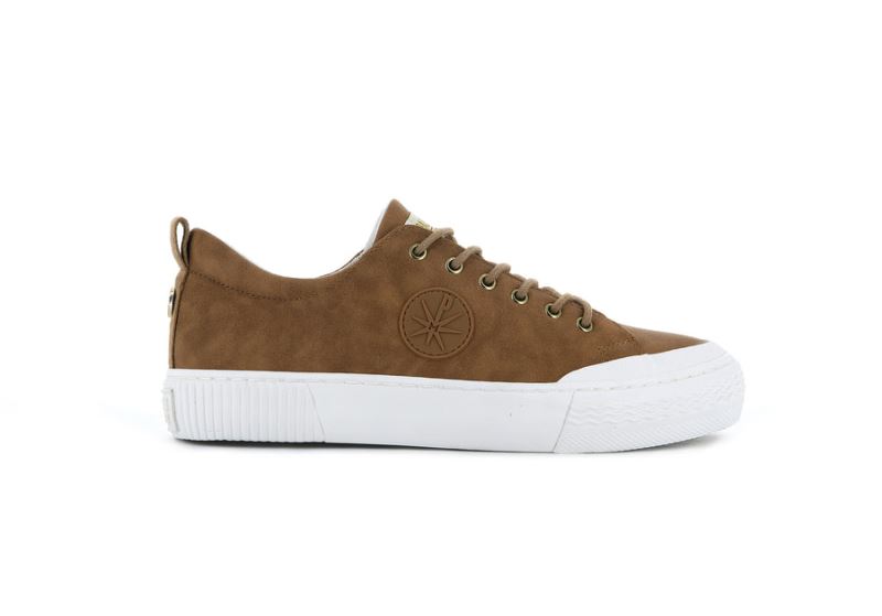 Palladium Lave Studio 02 Sneakers Dame Brune | DK-843893