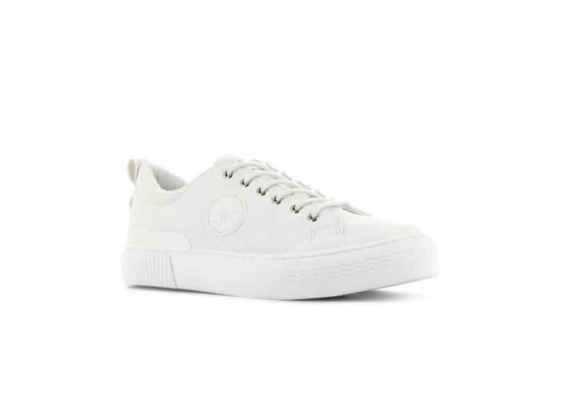 Palladium Lave Studio 02 Sneakers Dame Hvide | DK-684910