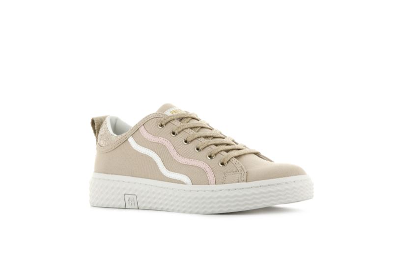 Palladium Lave Tempo 02 Cvs Sneakers Dame Beige Lyselyserød | DK-341939