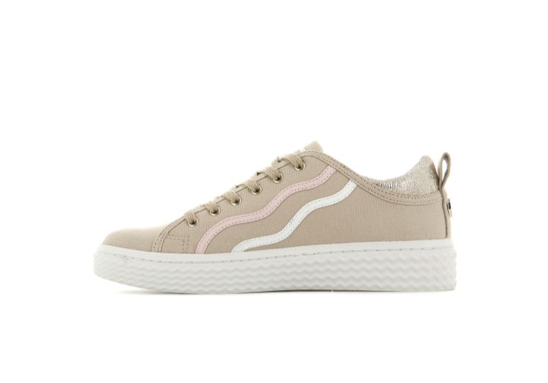 Palladium Lave Tempo 02 Cvs Sneakers Dame Beige Lyselyserød | DK-341939