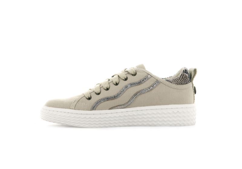 Palladium Lave Tempo 02 Cvs Sneakers Dame Grå Brune | DK-539045