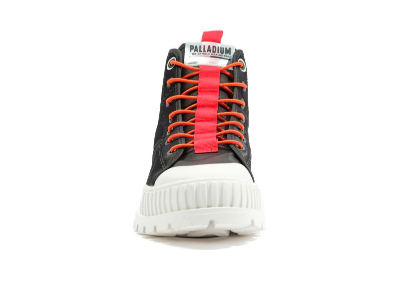 Palladium Mid Pallashock Mid Ticket To Earth Sneakers Herre Sort Sort | DK-196919