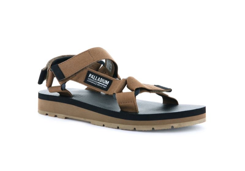 Palladium Outdoorsy Urbanity Sandaler Dame Olivengrøn | DK-684436