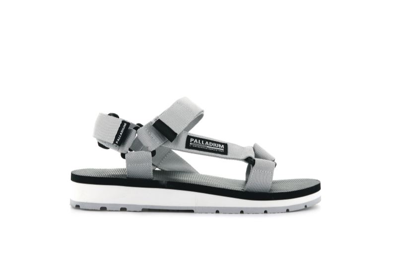 Palladium Outdoorsy Urbanity Sandaler Dame Grå | DK-895389