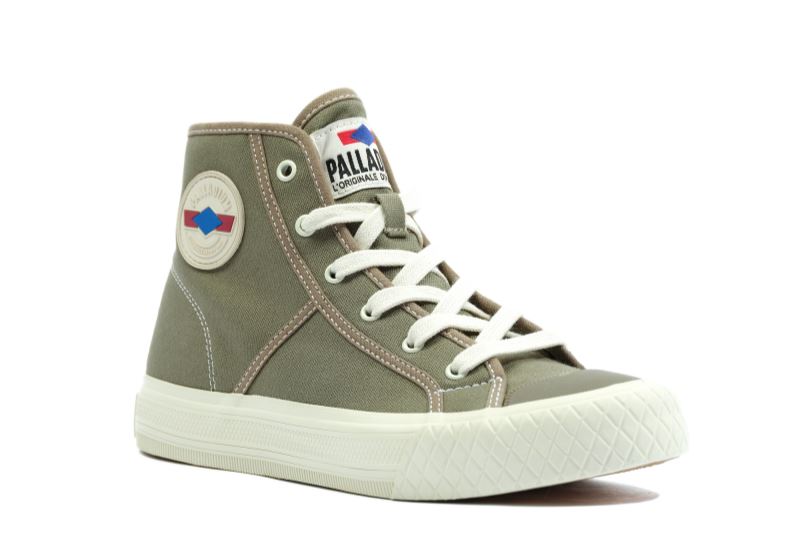 Palladium Palla Louvel Sneakers Herre Grøn | DK-830597