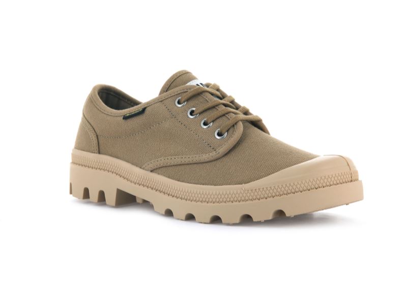 Palladium Pallabrousse Oxford Oxford Sko Dame Olivengrøn | DK-181742