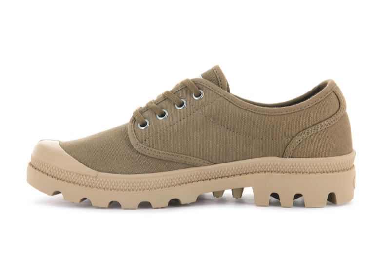 Palladium Pallabrousse Oxford Oxford Sko Herre Olivengrøn | DK-801543