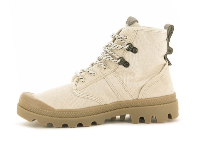 Palladium Pallabrousse Tactical Taktiske Støvler Dame Lysebrune | DK-202118