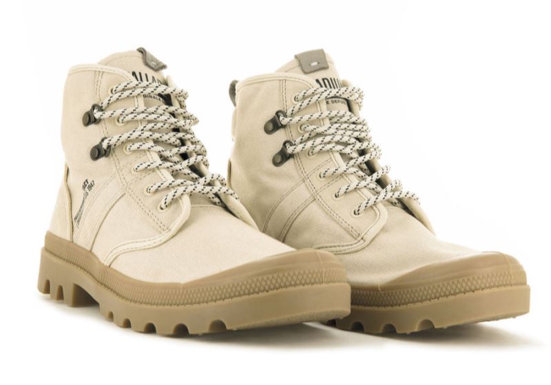 Palladium Pallabrousse Tactical Taktiske Støvler Dame Lysebrune | DK-202118